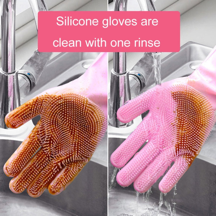 Gants de vaisselle en silicone pour hommes et femmes, 160g