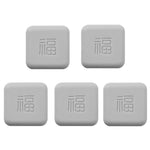 5pcs Patin silencieux anti-collision pour poignée de porte, coussin de fermeture de porte pour salon et chambre, patin de protection en silicone