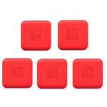5pcs Patin silencieux anti-collision pour poignée de porte, coussin de fermeture de porte pour salon et chambre, patin de protection en silicone