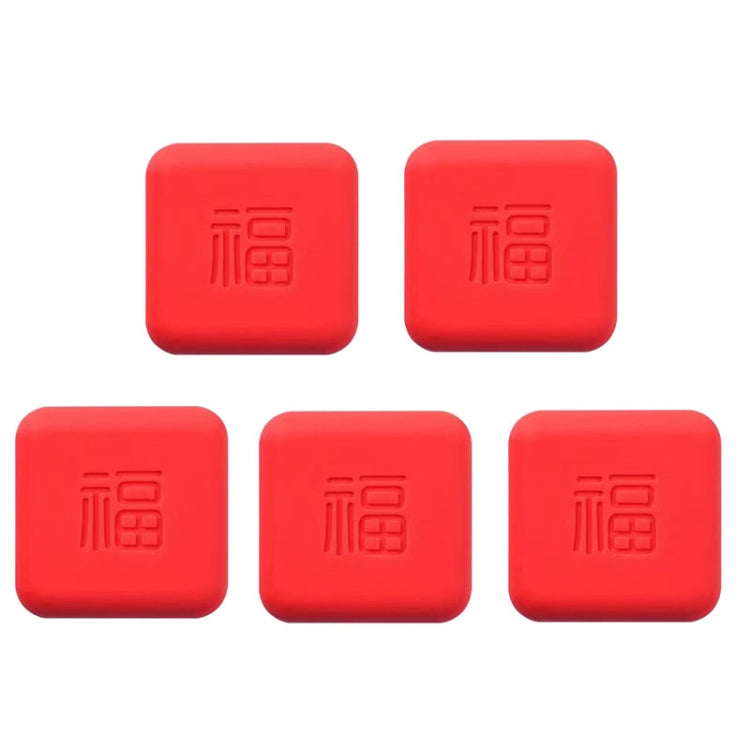 5pcs Patin silencieux anti-collision pour poignée de porte, coussin de fermeture de porte pour salon et chambre, patin de protection en silicone