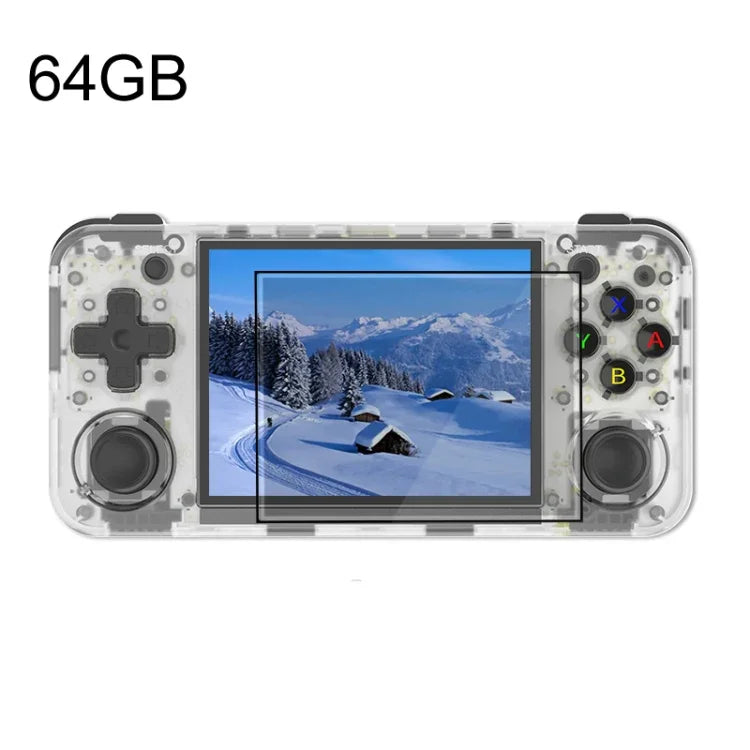 Console de jeu portable ANBERNIC RG35XX H, écran IPS 3,5 pouces, système Linux, 64 Go, 64 Go + 128 Go