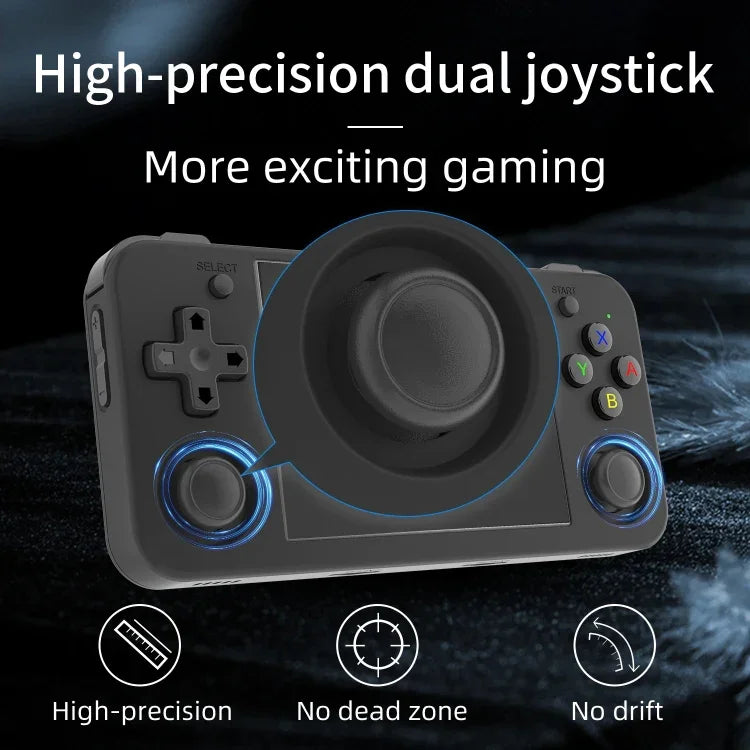 Console de jeu portable ANBERNIC RG35XX H, écran IPS 3,5 pouces, système Linux, 64 Go, 64 Go + 128 Go