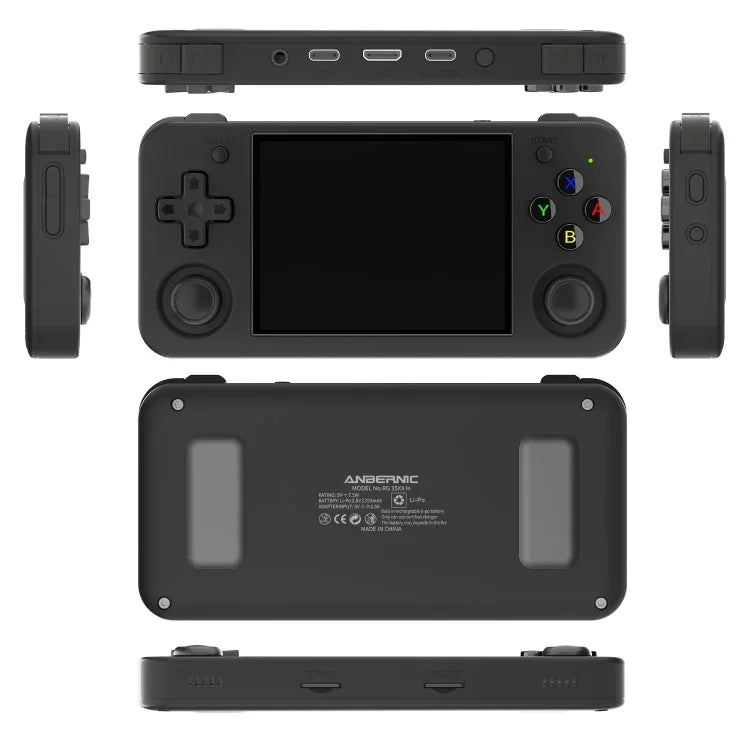 Console de jeu portable ANBERNIC RG35XX H, écran IPS 3,5 pouces, système Linux, 64 Go, 64 Go + 128 Go