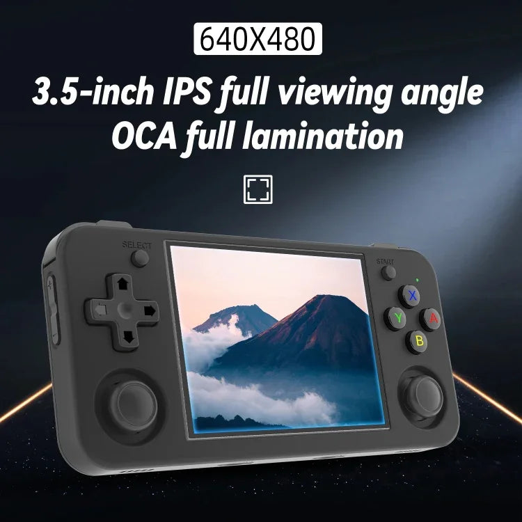 Console de jeu portable ANBERNIC RG35XX H, écran IPS 3,5 pouces, système Linux, 64 Go, 64 Go + 128 Go