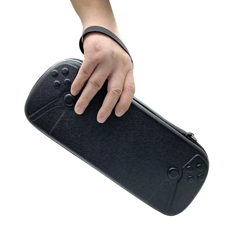Pour étui rigide de transport Sony PlayStation Portal, sac de rangement portable, PU à motif croisé, tissu Oxford 1680D