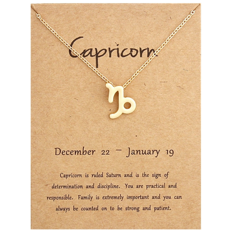 Collier Signes du Zodiaque Bijoux en Chaîne Courte en Alliage Galvanisé, Bélier Doré, Cancer Doré, Balance Dorée, Vierge Dorée, Lion Doré, Verseau Doré, Poissons Doré, Taureau Doré, Capricorne Doré, Sagittaire Doré, Scorpion Doré, Gémeaux Doré