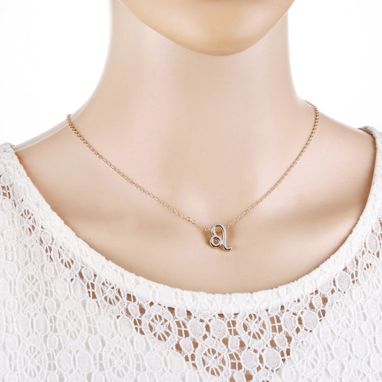 Collier Signes du Zodiaque Bijoux en Chaîne Courte en Alliage Galvanisé, Bélier Doré, Cancer Doré, Balance Dorée, Vierge Dorée, Lion Doré, Verseau Doré, Poissons Doré, Taureau Doré, Capricorne Doré, Sagittaire Doré, Scorpion Doré, Gémeaux Doré