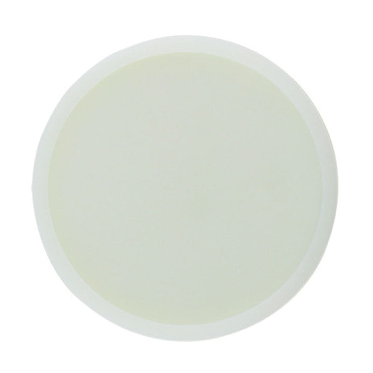 Sous-verre lumineux rond en silicone, coussin d'isolation thermique, dessous de verre lumineux anti-brûlure pour café
