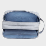 Sac de rangement d'accessoires numériques double couche grande capacité SM09, Gris, Noir, Bleu marine, Gris foncé