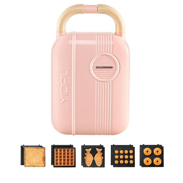 YIDPU Multifunctional Family Breakfast Maker Light Diet Sandwich Waffle Baker, CN Plug, 2 In 1, 3 In 1, 4 In 1, 5 In 1, 6 In 1, 7 In 1