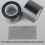 Moustiquaire de porte 5cm x 5m Moustiquaire de fenêtre Anti-moustique Subvention de réparation, 5cm x 5m