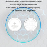 Chargeur universel pour pile bouton 4.2V LIR2032/2450, RSC-X2-2 blanc, RSC-X2-2 noir