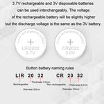 Chargeur universel pour pile bouton 4.2V LIR2032/2450, RSC-X2-2 blanc, RSC-X2-2 noir