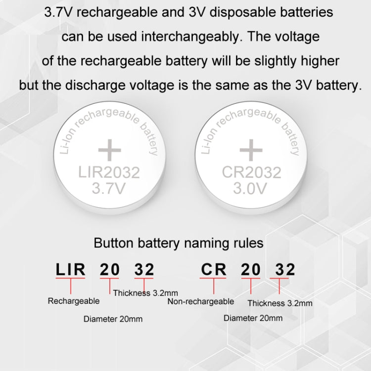 Chargeur universel pour pile bouton 4.2V LIR2032/2450, RSC-X2-2 blanc, RSC-X2-2 noir