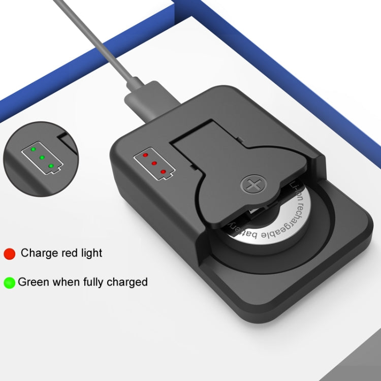Chargeur universel pour pile bouton 4.2V LIR2032/2450, RSC-X2-2 blanc, RSC-X2-2 noir