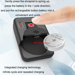 Chargeur universel pour pile bouton 4.2V LIR2032/2450, RSC-X2-2 blanc, RSC-X2-2 noir