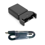 Chargeur de pile bouton rechargeable LIR2032 Key Toys, X21 noir