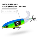 Leurres PROBEROS DW601 à hélice rotative à 360 degrés, leurre flottant tracteur topwater, appât poisson factice, 10,5cm/13,5g, 11,5cm/16,5g, 14,5cm/32,5g