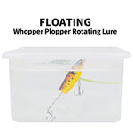 Leurres PROBEROS DW601 à hélice rotative à 360 degrés, leurre flottant tracteur topwater, appât poisson factice, 10,5cm/13,5g, 11,5cm/16,5g, 14,5cm/32,5g