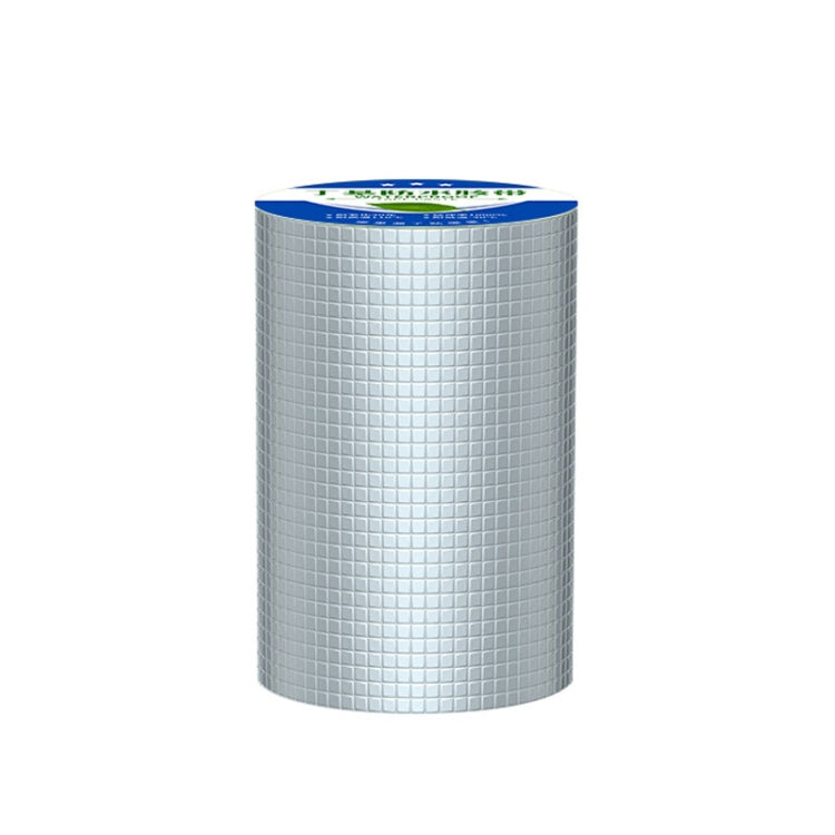 1.2mm Thickness Butyl Waterproof Tape Self-Adhesive Aluminum Foil Tape, 5cm x 5m, 15cm x 5m, 20cm x 5m, 10cm x 10m