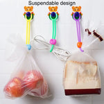 5 attaches de scellage Clip bande cuisine alimentaire fraîcheur polyvalent scelleur