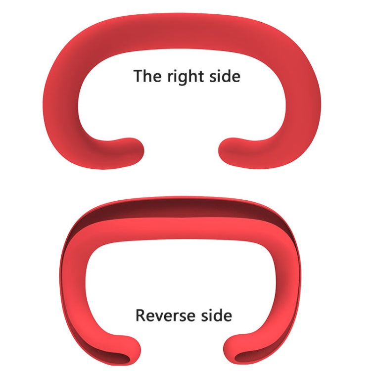 Pour Apple Vision Pro Masque oculaire en silicone anti-transpiration et anti-poussière, Coque en silicone remplaçable