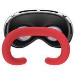 Pour Apple Vision Pro Masque oculaire en silicone anti-transpiration et anti-poussière, Coque en silicone remplaçable