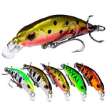 Leurre minnow coulant 5,3cm 4,6g, longue portée, appât dur plastique bionique, matériel de pêche, hameçon PROBEROS DW577 8003, hameçon ordinaire PROBEROS DW578