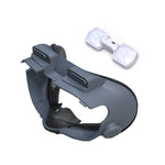 Pour Meta Quest 3 Masque de remplacement avec ventilation pour circulation d'air et dissipation de chaleur, Masque VR anti-buée avec ventilateur