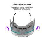 Pour Meta Quest 3 Masque de remplacement avec ventilation pour circulation d'air et dissipation de chaleur, Masque VR anti-buée avec ventilateur