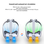 Pour Meta Quest 3 Masque de remplacement avec ventilation pour circulation d'air et dissipation de chaleur, Masque VR anti-buée avec ventilateur