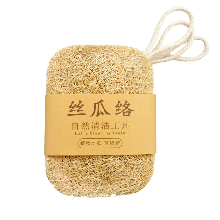 Brosse à vaisselle en loofah naturel, Outil de lavage de la vaisselle, Brosse à récurer en loofah, Carré doux, Ellipse douce, Carré dur, Ellipse dure