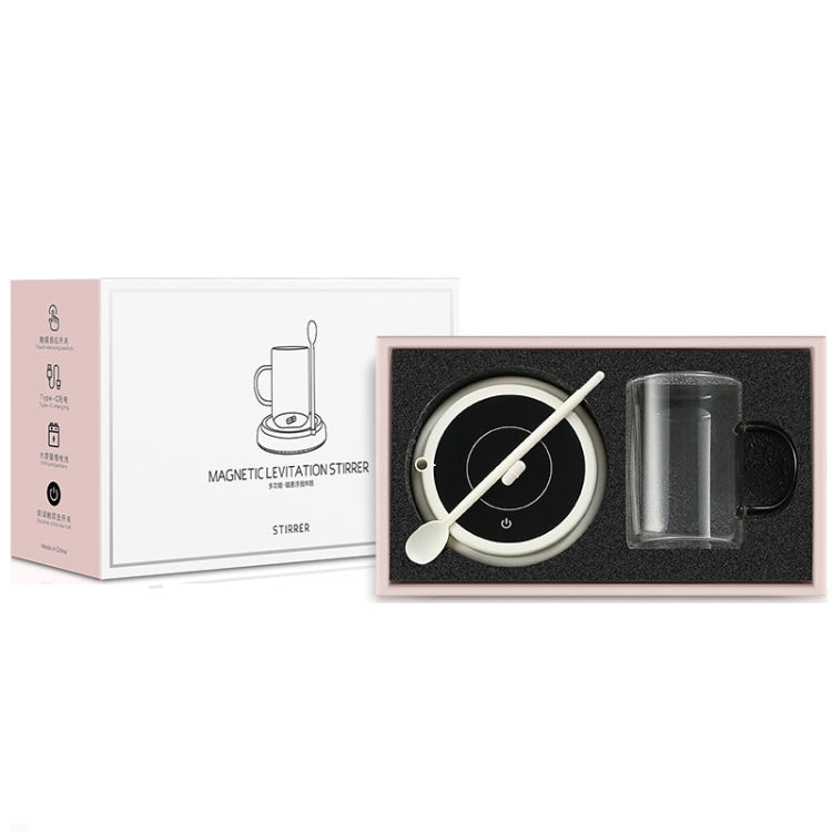 Agitateur à café électrique à lévitation magnétique 10000 tr/min avec tasse et boîte cadeau, Boîte cadeau