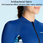 Combinaison de plongée fine d'été pour femmes DIVE & SAIL, respirante, protection solaire, manches longues, séchage rapide, S, M, L, XL, XXL