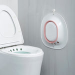 Baignoire pliable sans accroupissement pour maternité, après chirurgie anale, avec douchette.