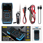 Oscilloscope numérique portable 3 en 1 FNIRSI, multimètre double canal, 2C23T standard, 2C23T amélioré