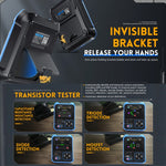 Oscilloscope numérique portable 3 en 1 FNIRSI, testeur de transistor LCR, DSO-TC3 standard, DSO-TC3 amélioré
