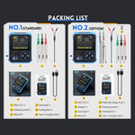 Oscilloscope numérique portable 3 en 1 FNIRSI, testeur de transistor LCR, DSO-TC3 standard, DSO-TC3 amélioré