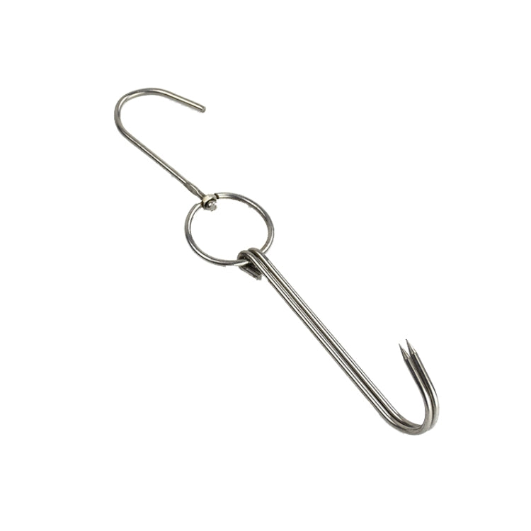 Cintre à rôtir double anneau en acier inoxydable, support de suspension pour barbecue extérieur, petit anneau 3 cm 23 cm, petit anneau de cire 3 cm 24,5 cm, grand anneau de cire 3 cm 33 cm, anneau de cire moyen 3 cm 29 cm, acier épais court 4 cm 24 cm...