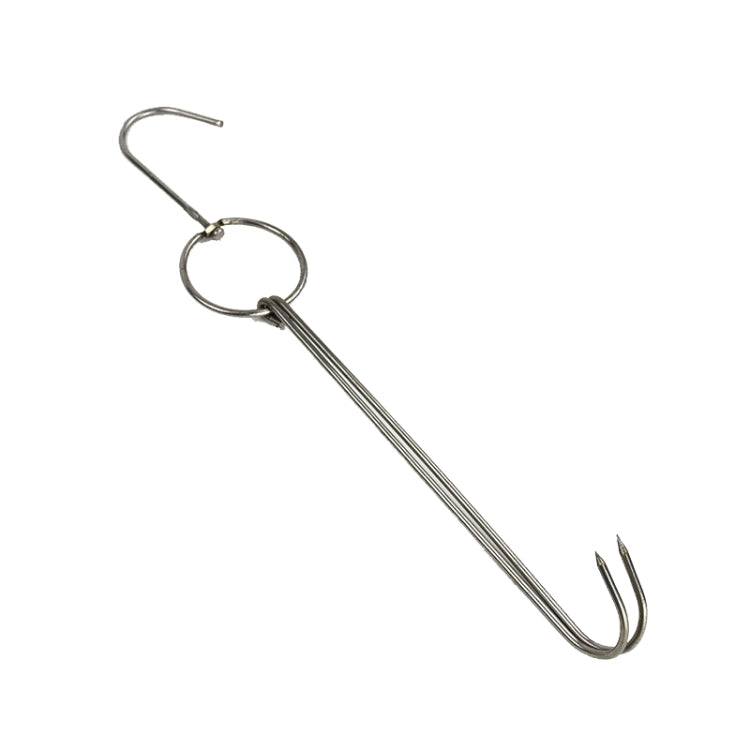 Cintre à rôtir double anneau en acier inoxydable, support de suspension pour barbecue extérieur, petit anneau 3 cm 23 cm, petit anneau de cire 3 cm 24,5 cm, grand anneau de cire 3 cm 33 cm, anneau de cire moyen 3 cm 29 cm, acier épais court 4 cm 24 cm...