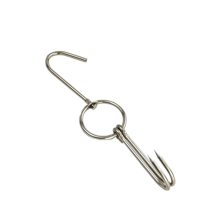 Cintre à rôtir double anneau en acier inoxydable, support de suspension pour barbecue extérieur, petit anneau 3 cm 23 cm, petit anneau de cire 3 cm 24,5 cm, grand anneau de cire 3 cm 33 cm, anneau de cire moyen 3 cm 29 cm, acier épais court 4 cm 24 cm...