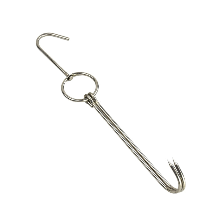 Cintre à rôtir double anneau en acier inoxydable, support de suspension pour barbecue extérieur, petit anneau 3 cm 23 cm, petit anneau de cire 3 cm 24,5 cm, grand anneau de cire 3 cm 33 cm, anneau de cire moyen 3 cm 29 cm, acier épais court 4 cm 24 cm...