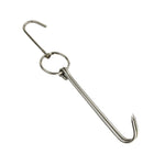 Cintre à rôtir double anneau en acier inoxydable, support de suspension pour barbecue extérieur, petit anneau 3 cm 23 cm, petit anneau de cire 3 cm 24,5 cm, grand anneau de cire 3 cm 33 cm, anneau de cire moyen 3 cm 29 cm, acier épais court 4 cm 24 cm...