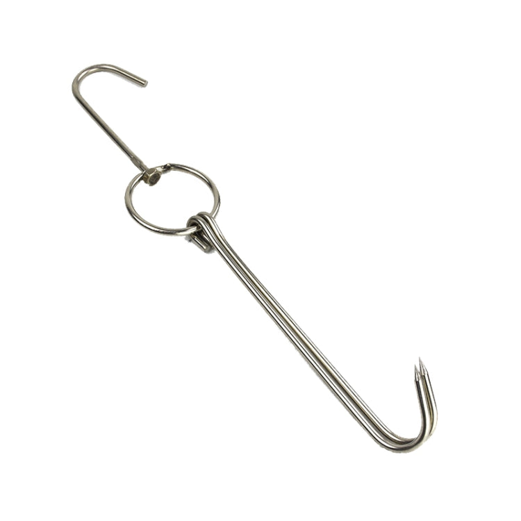 Cintre à rôtir double anneau en acier inoxydable, support de suspension pour barbecue extérieur, petit anneau 3 cm 23 cm, petit anneau de cire 3 cm 24,5 cm, grand anneau de cire 3 cm 33 cm, anneau de cire moyen 3 cm 29 cm, acier épais court 4 cm 24 cm...