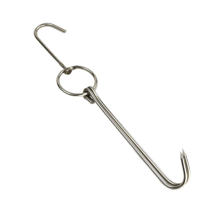 Cintre à rôtir double anneau en acier inoxydable, support de suspension pour barbecue extérieur, petit anneau 3 cm 23 cm, petit anneau de cire 3 cm 24,5 cm, grand anneau de cire 3 cm 33 cm, anneau de cire moyen 3 cm 29 cm, acier épais court 4 cm 24 cm...