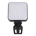 Lampe de remplissage vidéo conférence mobile W64 64 LED pour ordinateur portable, lampe de poche photo, ensemble clip, ensemble clip + trépied