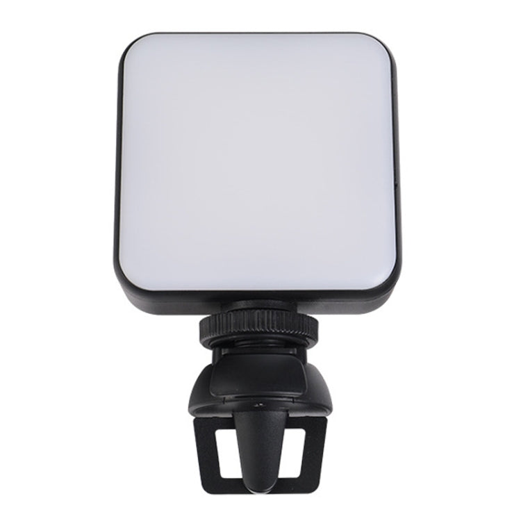 Lampe de remplissage vidéo conférence mobile W64 64 LED pour ordinateur portable, lampe de poche photo, ensemble clip, ensemble clip + trépied