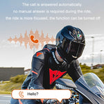Casque moto Bluetooth 5.0 stéréo pour musique et cyclisme, V10