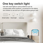Interrupteur intelligent sans fil Zigbee Tuya 3 touches situationnel, YSB33