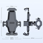 Support téléphone automatique à verrouillage pour vélo, support téléphone vélo